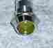 R9-86l 40471 Calterm Amber L.e.d Indicator Lamp 7 16 Led Chrome Body 20 Amp 12 Volt Dc 046494021053