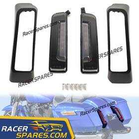 Ed190 Racer-spares Rear Fender Led Saddle Bag Side Light For 2024 Harley Street Glide/ Road Glide