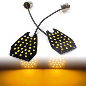 30smd Raimukurijinusa 550747441951 Rear 1156 Led Turn Signal Indicator Amber Light For Honda Cbr1000rr 04-07