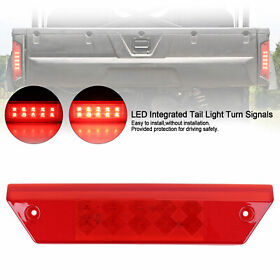 Tl-496-red Rear Brake Tail Light Left Right For Polaris Ranger 500 800 700 900 2411099 Red