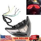 Tl-484-red Rear Brake Turn Signals Taillight For Kawasaki Ninja 250r 300 2013-2017 Red Ue