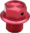 Ze58-1323 Red Plug Magnetic Drain - Zeta