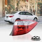 Right Rear Passenger Red Outer Tail Light Cover Fit For 2014-2016 Toyota Corolla