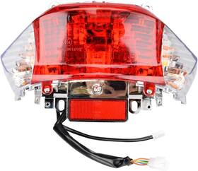 Ig120-gy6 Rzeozu 12v 5w Tail Light Turn Signal Lamp Assembly For 4-stroke Gy6 49cc 50cc Atm50