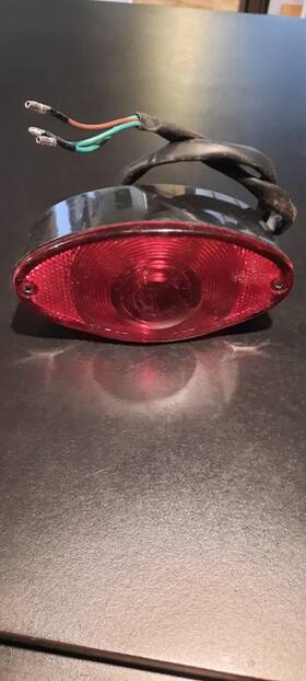 Sachs 33700-fy20-000 Madass Scooter Tail Light Assembly - Oem Part E782 Used Untested