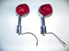 D67-au40-l-24233 Sae Imasen Vtg Chrome Motorcycle Rear Brake Light Set Yamaha