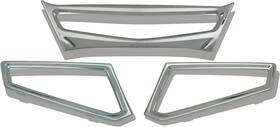 52-821 Show Chrome Accessorie Taillight Lens Trim Honda Gl1800 Gold Wing 12-17