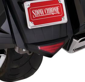 52-972bk Show Chrome Lower Trim Light - Rear Fender Black Gl1800