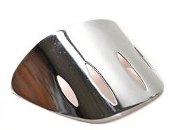 55-104 Show Chrome New Tail Light Visor For Honda Vtx 1800 And 1300 Standard