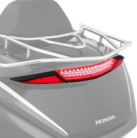 52-970rbk Show Chrome Accessories Gt Marvel Sequential Trunk Light For Goldwing 2021 Gl1800 Black Brake Running