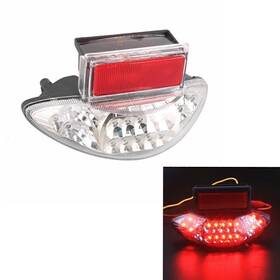 Sixabcus 550724711848 For Suzuki Gsx1300r 99-07 Led Tail Brake Light Rear Turn Signals Indicator