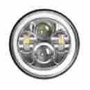 Slwh7 Scoot Light Motorcycle Headlight Led With Halo Ring