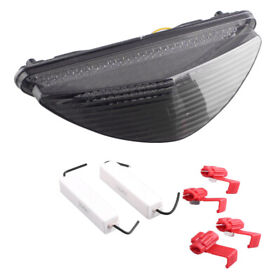 Smoke Led Tail Brake Lights Taillamp With Turning Bulb For Yamaha Raider 08-10 Us