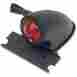 Sparto-blk Custom Chrome Sparto Led Rear Taillight Black Finish Limp Dick Hdville Harley Parts