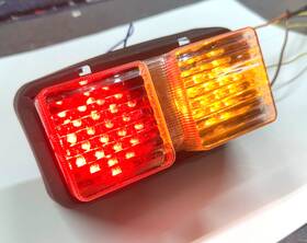 Sportbikelites Mt189-clear Mt-189c Honda Rc51 Integrated Led Motorcycle Taillight Clear Lens Ft99-ft06