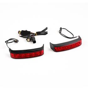 Sportfairings 584348931247 Saddlebag Run Brake Led Turn Lights For 2014-2023 Harley Cvo Electra Road Glide