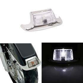 Sportfairings 670828692048 Clear Rear Mudguard Trim Fender Tip Led Lights For Harley Glide Touring Softail