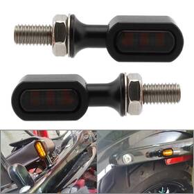 Successsssusa 550744820773 Led Rear Turn Signal Light Lamp For Cafe Racer Harley Touring Dyna Sportster Xl