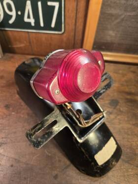 35710-01611 Suzuki 60s K15 Hillbilly 80 Taillight With Bracket Finder Stanley Rr30 7320 Vint