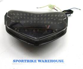 Suzuki 698056462318 04 05 Smoke Led Tail Brake Light With Turn Signals For Gsxr 600 750 Oem