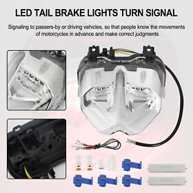 Tl-507-clear Tail Brake Lights Turn Signal Integrated For Yamaha Mt-09 Mt10 Sp 2021-2022 Clea
