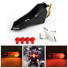 Tl-456-smoke Tail Light Integrated Turn Signals For Yamaha Yzf R6 R1 R1s R7 2015-2022 Smoke