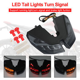 Tl-512-red Tail Lights Turn Signal For Ducati Hypermotard 821 939 950 Sp 2012-2021 Red U5