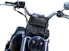 Thb-0000 Thrashin Supply Black Handlebar Bar Bag Tool Roll Pack Harley