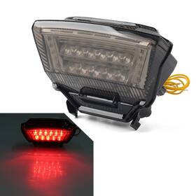 Tktkparts 612345233649 Integrated Led Tail Light Turn Signals For Kawasaki Ninja Zx-10r 2011-2015 Black