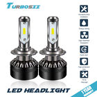 Tm-motor-01 Turbosii Motorcycle Bike Led Cob Chip Headlight Kit Bulb