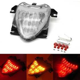 Tl-372-clear Topteng Integrated Led Taillight Turn Signals For Suzuki Boulevard M122r 06-22 Clear T9