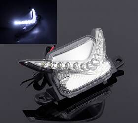 Ts-099-clear Topteng Led Rear Night Running Lights Fit Honda Cbr600rr 2007-2012 Clear Us T9