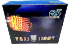 Tzk-140-int-c Topzone New Led Tail Light Clear Integrated Turn Signal Kawasaki 2004-2005 Ninja Zx-10r
