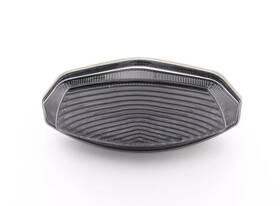 Tzs-222-int-s Topzone Led Brake Tail Light Smoke Integrated Turn Signals Fit Suzuki 2007-2008 Gsxr1000
