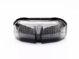 Tzy-202-sql-s Topzone Smoked Lens Sequential Led Brake Tail Light Blinker 06 - 2015 Yamaha Fz1 New Usa