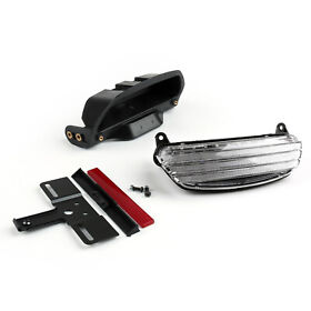 Tl-340-clear Tri-bar Fender Led Tail Light Bracket For Softail Fxst Fxstb Fxstc Clr E Yu