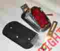 Ts1c Jc Liang Harley Softail Deluxe Tombstone Taillight Taillamp Tail Light Lamp Unused Nib