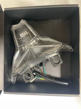 10361 Tst Industries Programmable And Sequential Led Integrated Tail Light For 2016-2024 Kawasaki