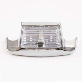 Tuesday 883795410120 Rear Mudguard Trim Fender Tip Led Light For Harley Glide Touring Softail Clear