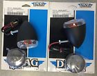 2020-0497 Turn Lights Bullet Rear - Black Signal Models Universal Matte
