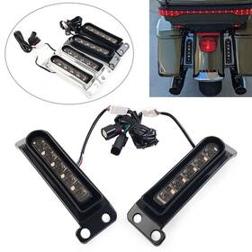 Twoagain 550720780732 Led Saddlebag Support Filler Lights For Harley Electra Glide Ultra Limited