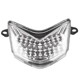 Twoagain 550721486305 Clear Moto Led Brake Taillight For Kawasaki Ninja Zx10r 2006 2007 With Turn Signal