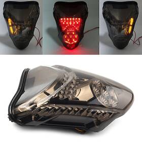Twoagain 550721994176 Smoke Led Tail Light Turn Signals For Suzuki Hayabusa Gsx1300r 2008-2020 Us