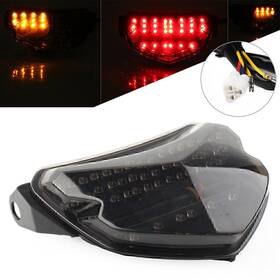 Twoagain 550724502811 Led Integrated Brake Turn Signal Tail Light For Suzuki Gsxr600 750 2004-05 Us