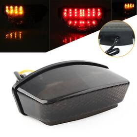 Twoagain 550725672049 Smoke Motor Led Tail Light For Ducati Monster 400/600/620/695/750 1994-2008