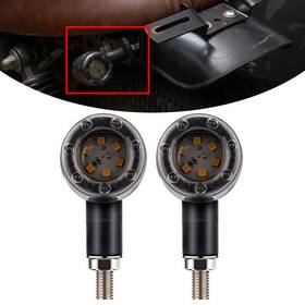 Twoagain 550727104708 2pcs Motor Led Brake Running Turn Signal Tail Light Fit Harley Cafe Racer