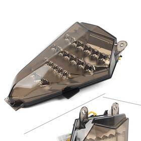 Twoagain 550730795542 Integrated Led Brake Tail Light Turn Signal Fit Yamaha Yzf R6 2006-2007 Black
