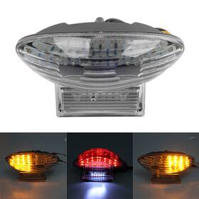 Twoagain 550730919382 Led Turn Signals Tail Light Clear Fit Suzuki Hayabusa Gsx1300r 1999-2007