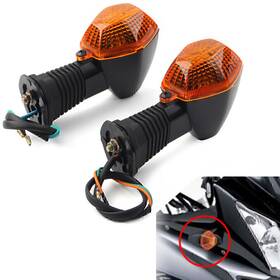 Twoagain 550731631382 Rear Turn Signal Light Bulb Flashing Fit Suzuki Dl1000/dl650 V-strom Amber