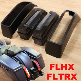 Mallc0oooohloo18ooo1 Twom For 2024 Harley Street Glide Road Rear Fender Led Saddlebag Light Us